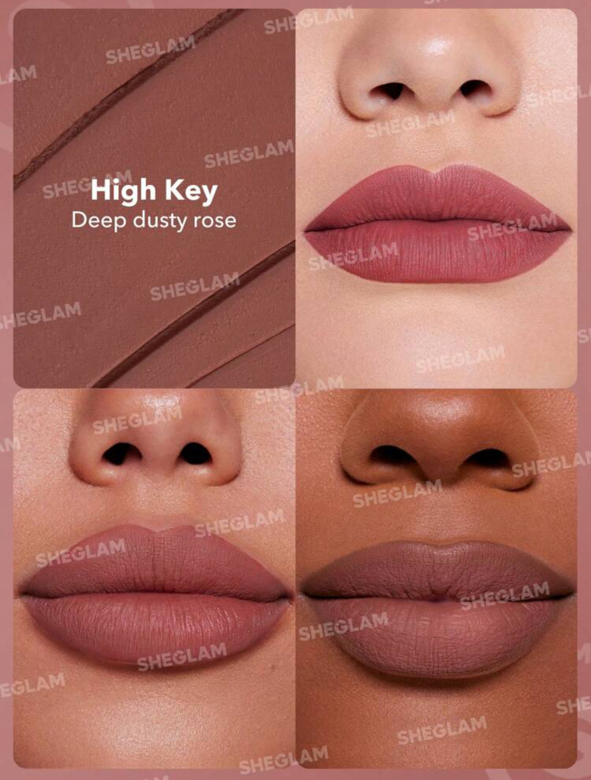 SHEGLAM matte lipstick