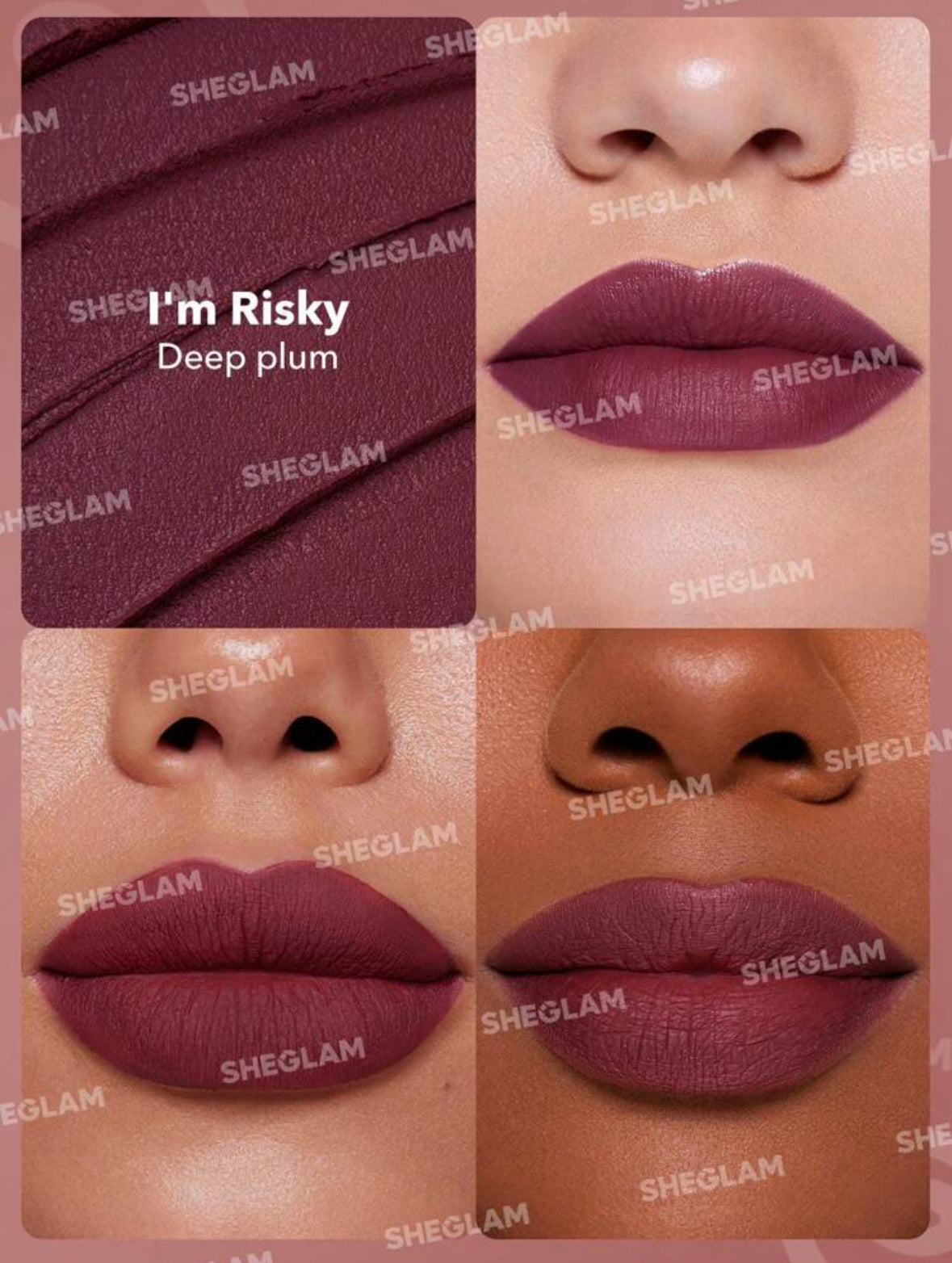 SHEGLAM matte lipstick