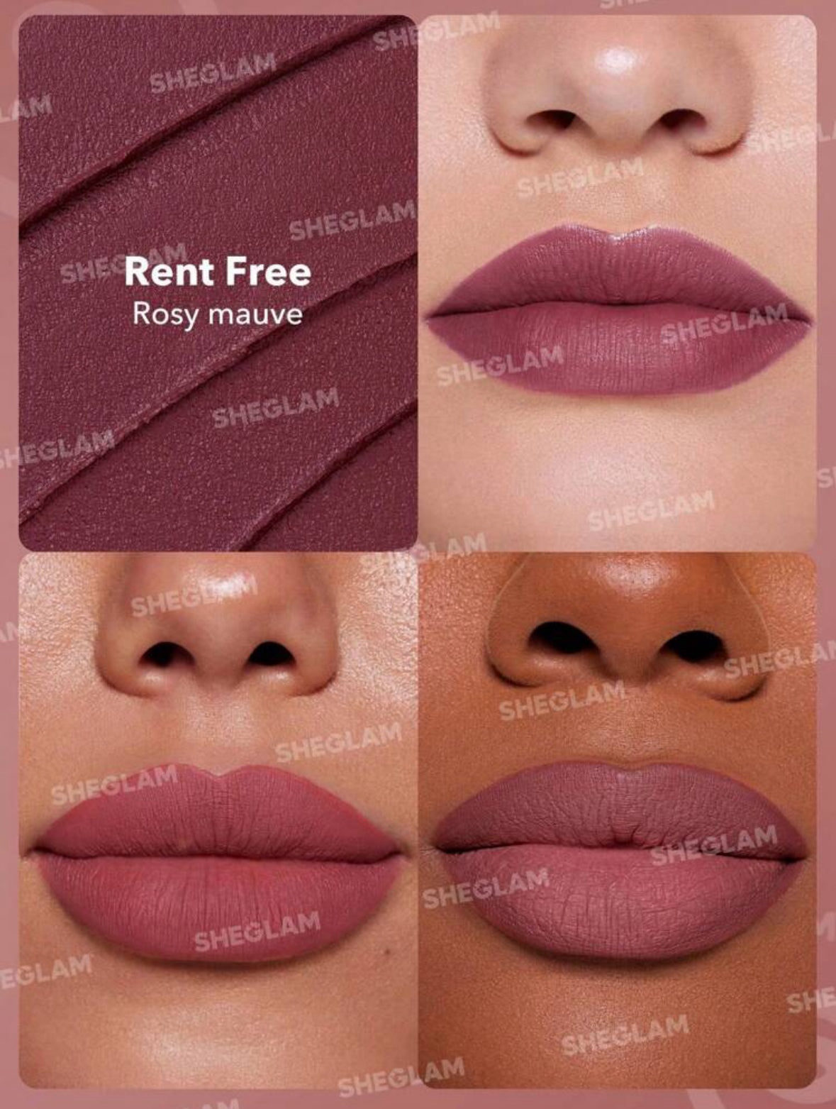 SHEGLAM matte lipstick