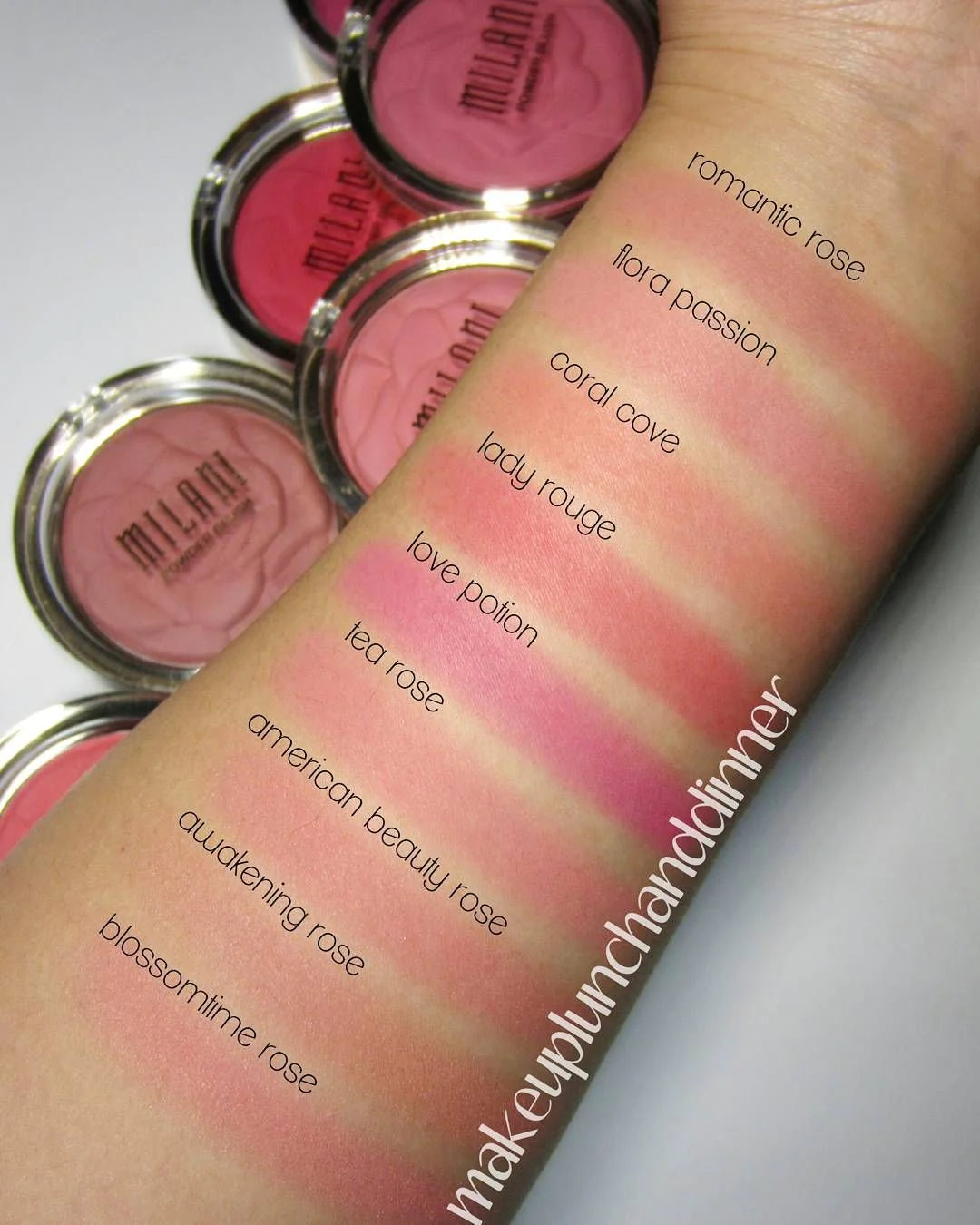 Milani rose powder blush