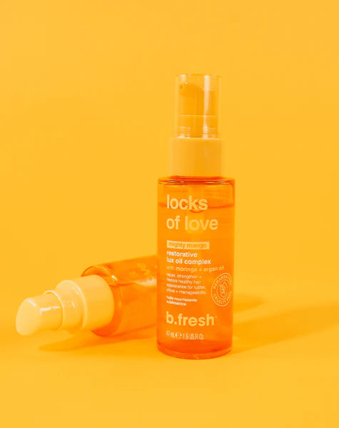 B.fresh locks of love restorative hair oil