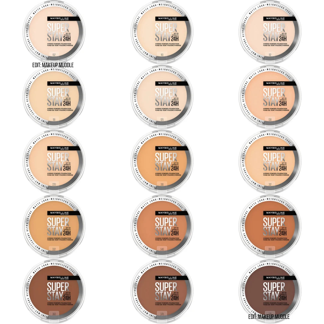 Maybelline super stay powder foundation