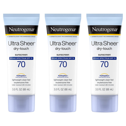 Neutrogena ultra sheer dry touch SPF 70