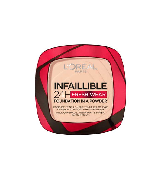 Loreal infallible 24H fresh wear foundation in a powder